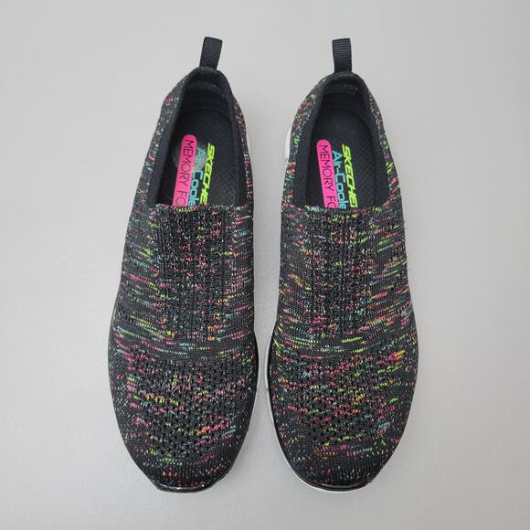 Skechers Womens Empire 12419 Micro Burst Running Shoes Slip On Sneakers Size 8 - Picture 4 of 11